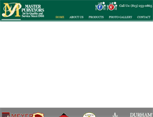 Tablet Screenshot of masterpurveyorsfla.com